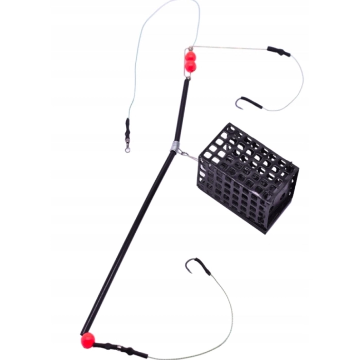 KOSZYK NA RURCE Z HACZYKIEM 40G 1OSZT